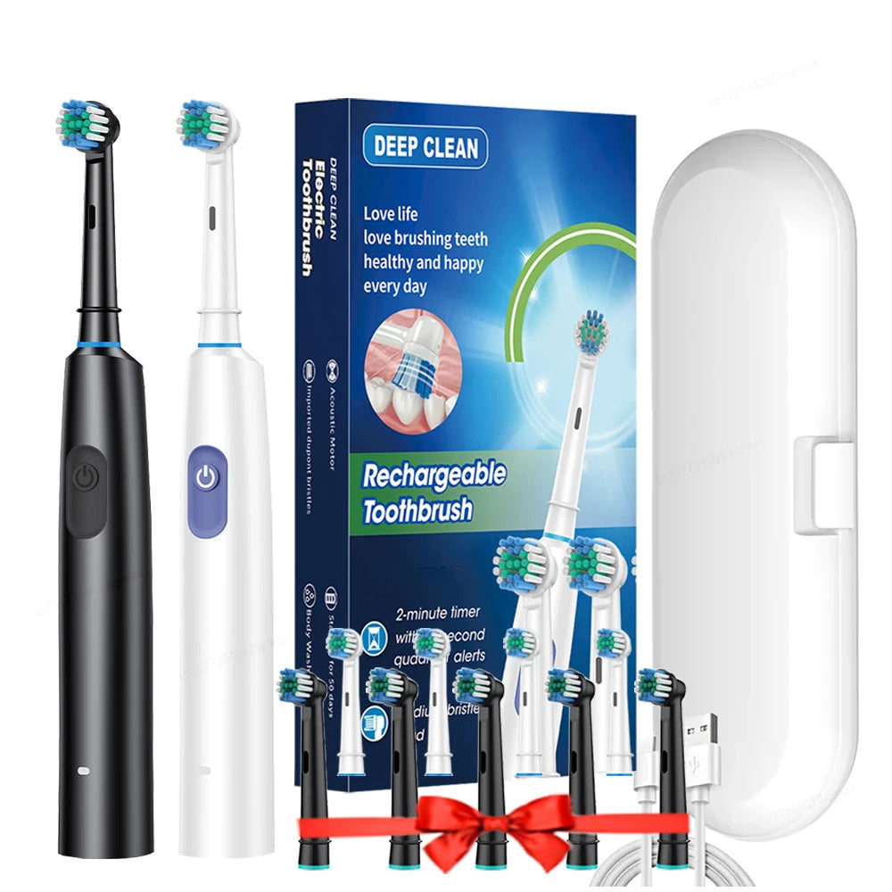 Electric Toothbrush – Deep Clean & Whitening in Minutes